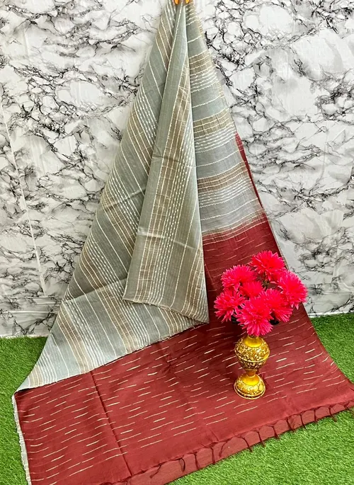 Graceful Kota Silk Saree – Lightweight Elegance Woven to Perfection